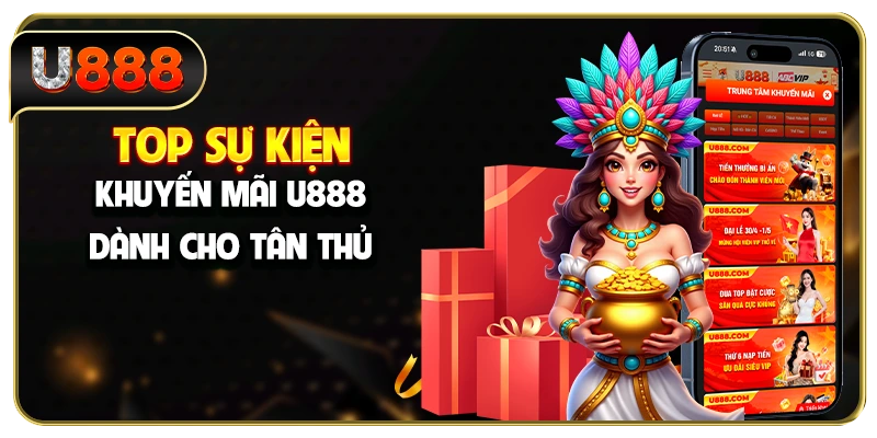 Top sự kiện khuyến mãi U888 dành cho tân thủ
